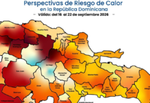 ¡Sigue el calor extremo! la NOAA y el Indomet prevén 37 grados hasta el 22 de septiembre