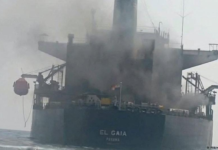 Irán afirma que atacó petrolero en el estrecho de Ormuz