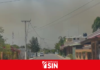 Bajo control incendio forestal en la Sierra de Bahoruco tras cinco días