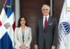 Ministro Luis Miguel De Camps recibe visita de embajadora de Estados Unidos y abordan áreas de cooperación