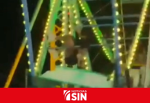 Pánico en Hato Mayor tras desplomarse la atracción conocida como “La Estrella”