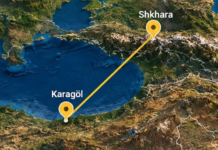 La "línea de visión" más larga de todo el planeta: una fotografía real de Turquía vista a 500 kilómetros desde el Cáucaso