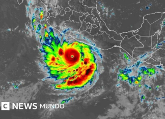 El huracán Polo alcanza la categoría 5 en tiempo récord y amenaza las costas de México