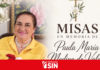 Realizan novenario en memoria de Paula María Medina de Valdez, madre de Miguel Medina