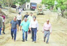 Mejoran con concreto la calle Artículo 27 en Victoria