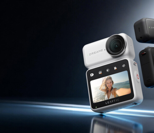 Dreame presenta LEAPTIC Cube, su primera minicámara que apenas pesa 56 gramos, graba en 8K y se puede sumergir sin funda