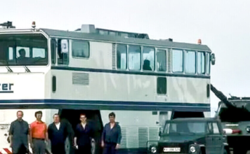 Lauster MF60: la locomotora con ruedas de camión alemana que puso a prueba el tanque Leopard