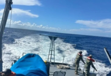 Armada Dominicana y Guardacostas de EE. UU. realizan búsqueda y rescate cerca de Isla Mona