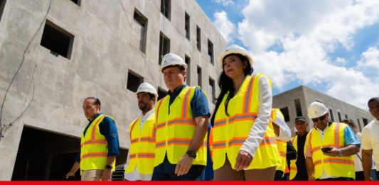 Ciudad Judicial de Santo Domingo Oeste alcanza 65 % de avance