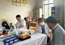 Más de 5.700 residentes de la comuna fronteriza de Ia Dom recibieron chequeos médicos rutinarios.