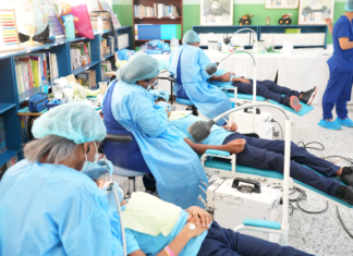 INABIE beneficia a más de 600 estudiantes de Dajabón con atenciones en jornada de salud integral