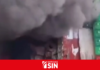 Se registra incendio en la avenida Los Mártires, en Villas Agrícolas