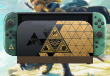 La nueva Nintendo Switch 2 con diseño de Zelda por el 40 aniversario aparece en las tiendas junto con el mando oficial