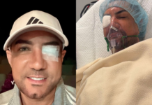 Marcos Yaroide revela fue operado de emergencia por un desprendimiento de retina en su ojo derecho