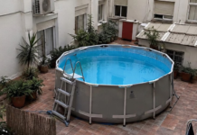 Se sigue buscando al vecino de Salamanca que colocó una piscina de 2 metros cúbicos en el patio de luces de su comunidad de vecinos