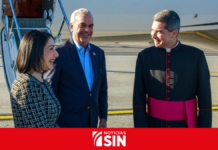 Abinader llega a Roma para reunirse con el papa León XIV y participar en foro de la FAO