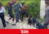 Acusados de robar aires acondicionados intentan escapar a pedradas en SDN; Noticias SIN capta el arresto