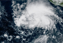 Se forma una nueva depresión tropical al sur de México y se convertiría en la tormenta tropical Trudy en el Pacífico