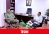 Senador Pedro Tineo agradece visita del director de Migración a Monte Plata