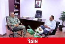 Senador Pedro Tineo agradece visita del director de Migración a Monte Plata