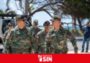 Ejército inspecciona puestos militares y condiciones de tropas en la frontera sur