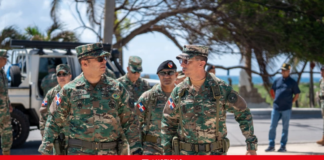 Ejército inspecciona puestos militares y condiciones de tropas en la frontera sur