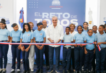 Presidente Luis Abinader entrega el Centro Educativo Minerva Guzmán en Pedro Brand con 23 aulas y capacidad para 960 niños