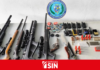 Ocupan 11 armas de fuego y arresta a cinco hombres en operativos