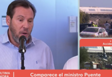 Óscar Puente, ministro de Transportes: "El tren tenía un meta cero, no podía reanudar la marcha y se le da la orden de hacerlo con normalidad"
