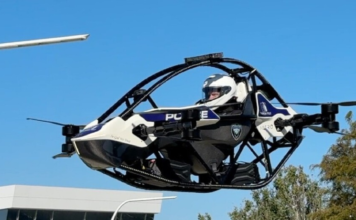 En Florida ya hay policías que patrullan en dron: es monoplaza y alcanza los 101 km/h, pero solo puede volar durante 20 minutos