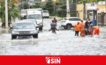 Más de 2,000 desplazados y 500 viviendas inundadas por lluvias en RD