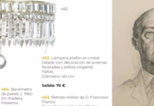 Han subastado objetos del Pazo de Meirás y, para sorpresa de nadie, los nostálgicos de Franco se han vuelto locos
