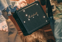 Marshall estrena el Bromley 150: un altavoz para fiestas con 40 horas de batería, luces de escenario e interfaz para guitarra y micro
