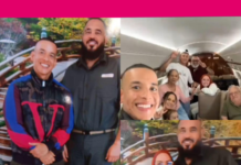 Daddy Yankee y su esposa comparten con Raphy Pina y otros reclusos