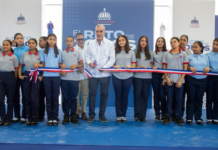 Presidente Luis Abinader entrega techado de centro educativo para beneficio 665 estudiantes y munícipes de Rancho Arriba