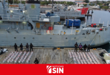 DNCD intercepta dos lanchas con 749 paquetes de presunta cocaína en costas de Baní
