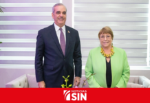 Abinader aborda Haití, democracia y políticas sociales con secretario de la OEA y Michelle Bachelet