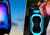 Ya son oficiales los nuevos altavoces de JBL, dos opciones diferentes con sonido potente e IA donde la luz tiene mucho protagonismo