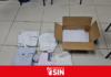 Ocupan ropa impregnada de presunta cocaína en empresa de envíos